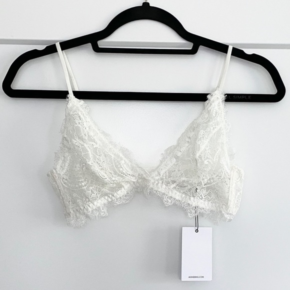 Anine Bing Other - Anine Bing Lace Bra With Trim